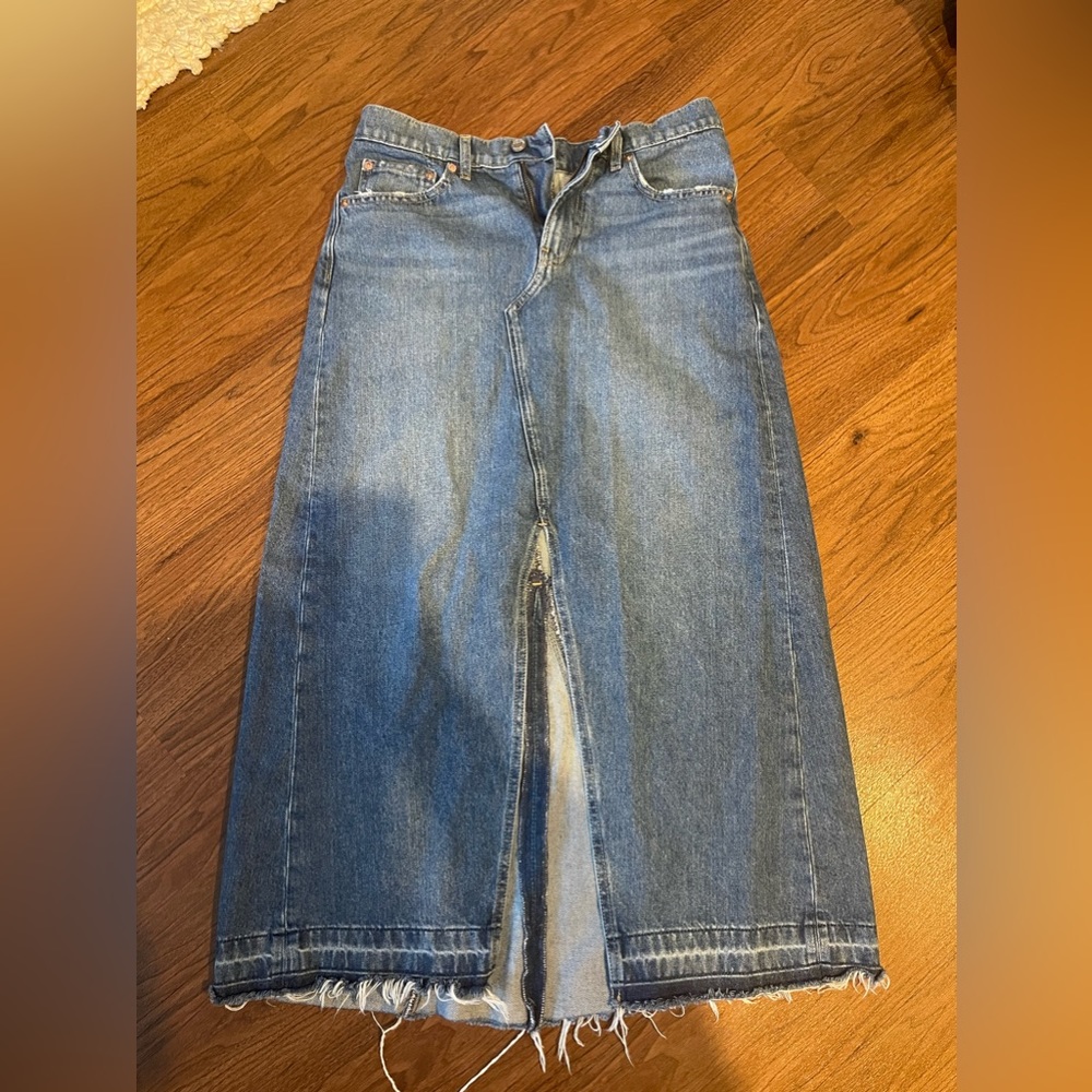 Gap Denim Maxi Skirt